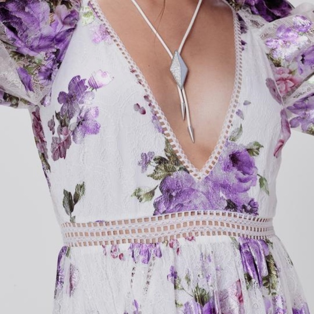 For Love and Lemons Wildflower Maxi Dress